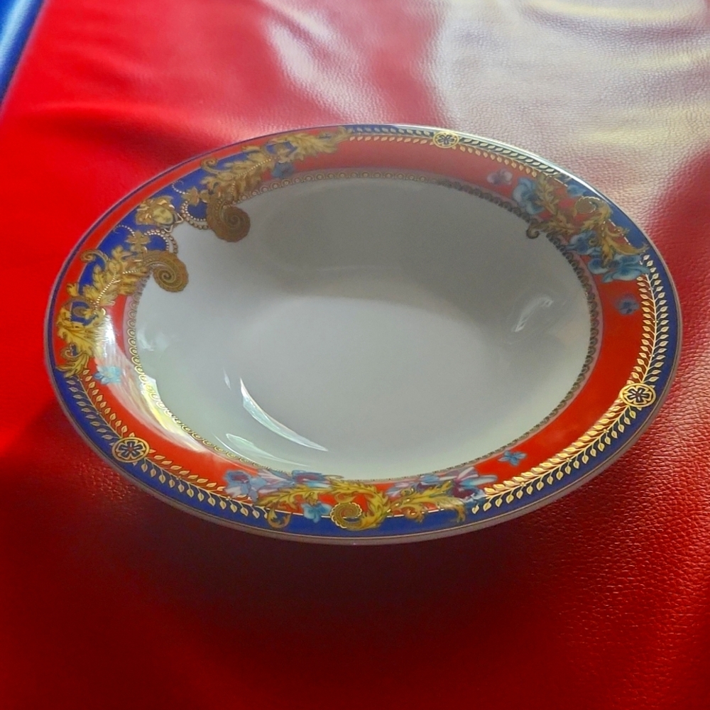 Versace Primavera Rosenthal Soup Bowls (Set of 4)